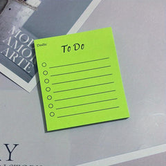 50 Sheets To Do List Sticky Notes Self Adhesive Memo Pads Easy Posting