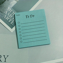 50 Sheets To Do List Sticky Notes Self Adhesive Memo Pads Easy Posting