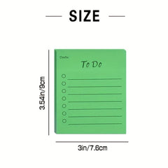 50 Sheets To Do List Sticky Notes Self Adhesive Memo Pads Easy Posting