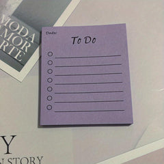 50 Sheets To Do List Sticky Notes Self Adhesive Memo Pads Easy Posting