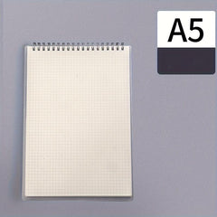 1pc 80 Sheet 160 Page Spiral Grid Notebook A5 B5 Ring Notepad
