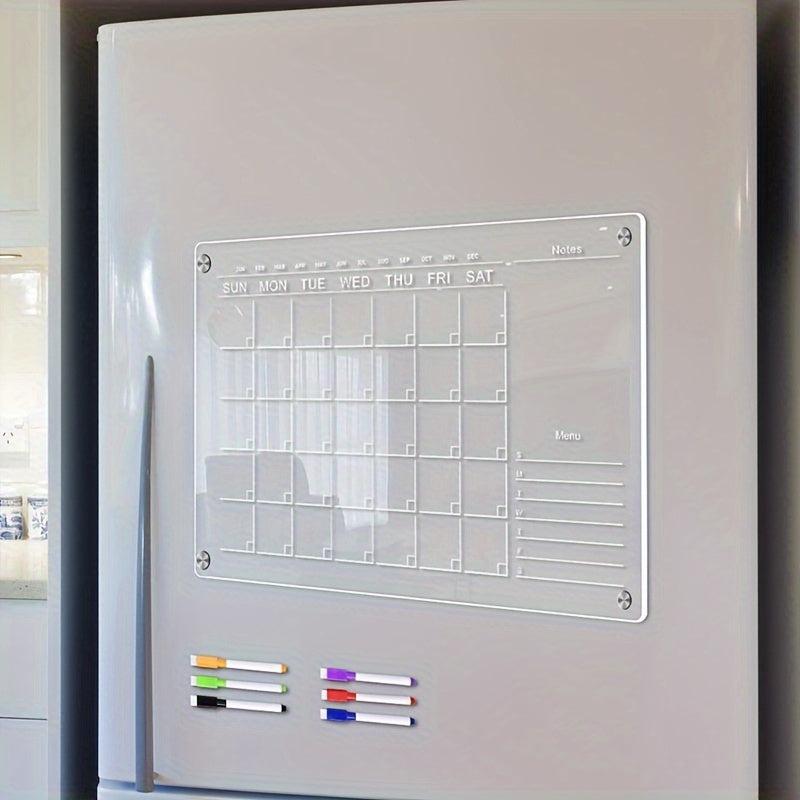 3D Magnetic Acrylic Weekly Planner Board