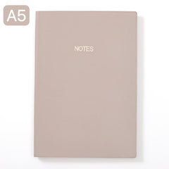A5 Sweet Notebook Rainbow Border Thick Paper College Ruled Personal Diary