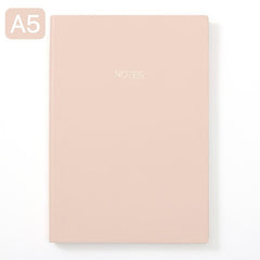 A5 Sweet Notebook Rainbow Border Thick Paper College Ruled Personal Diary