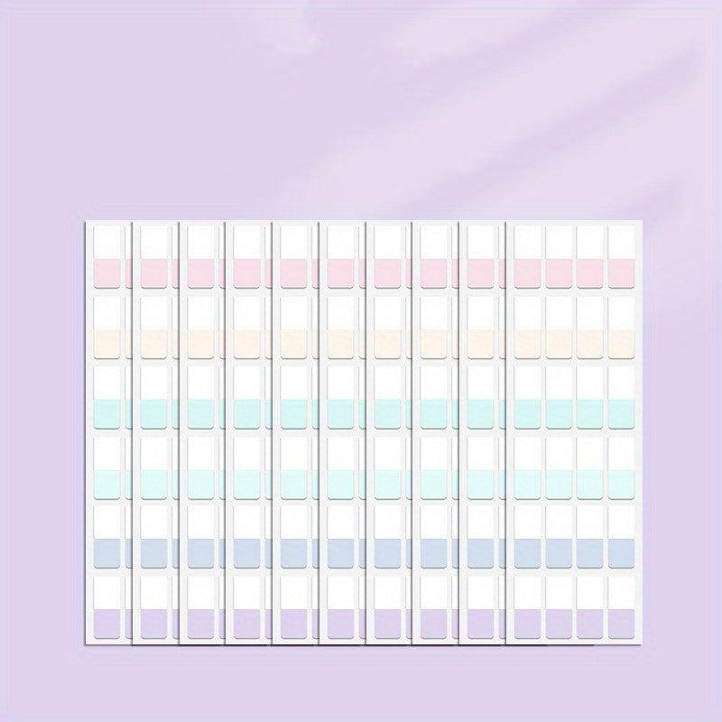 120 Pcs Colorful Sticky Notes & Index Label Stickers