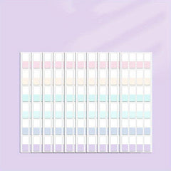 120 Pcs Colorful Sticky Notes & Index Label Stickers