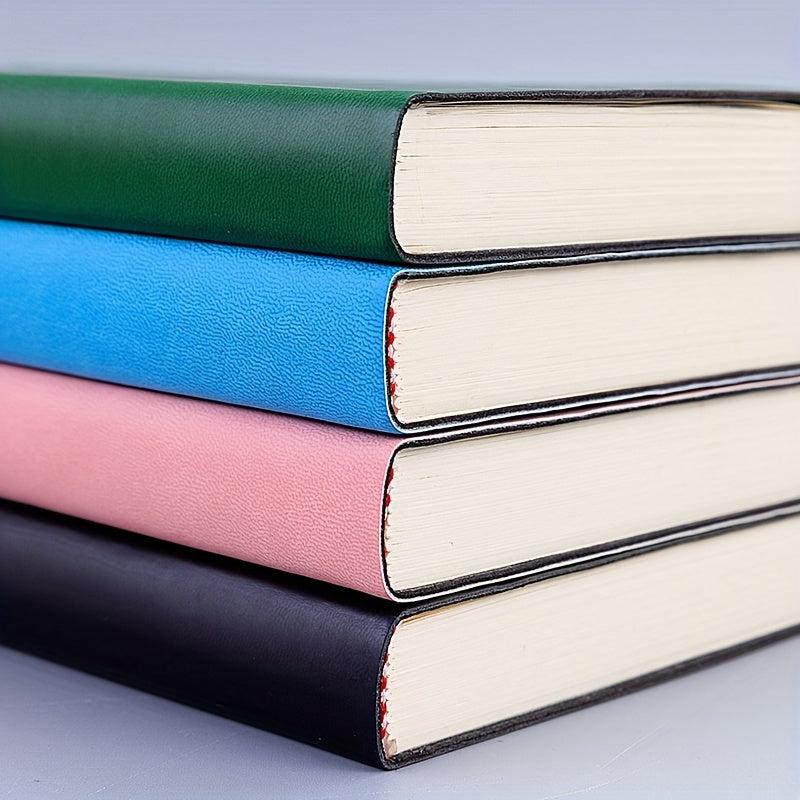 A4 Thickened Notebook Soft Leather Notepad Extra Thick Office Record Book