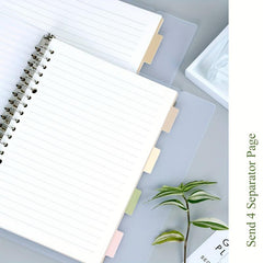 A5 B5 54 Sheets 108 Pages PP Removable Coil Notebook