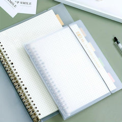 A5 B5 54 Sheets 108 Pages PP Removable Coil Notebook