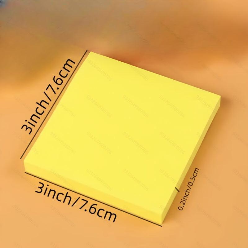 6 Packs Sticky Notes Bright Colors Self Stick 50 Sheets/pad