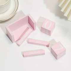 Nordic Pink Calendar Ornament