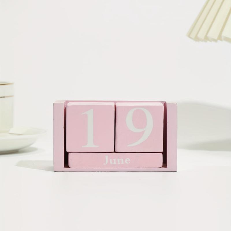 Nordic Pink Calendar Ornament