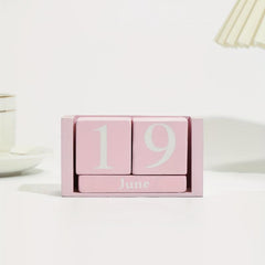 Nordic Pink Calendar Ornament