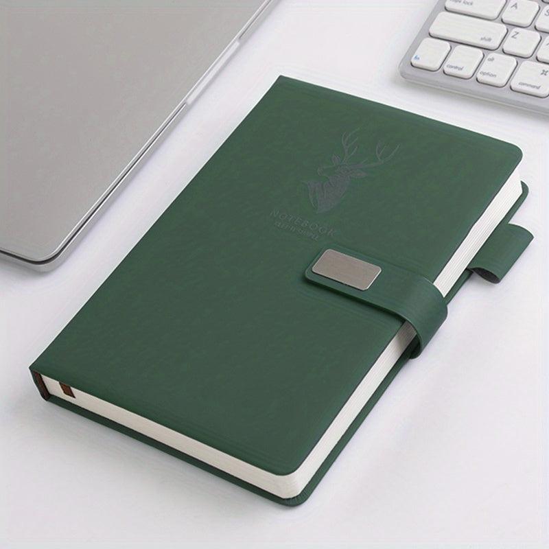 A5 Metal Clip Notebook 360 Pages Thick Notebook Travel Record Book