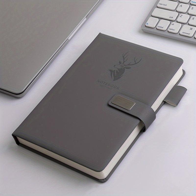 A5 Metal Clip Notebook 360 Pages Thick Notebook Travel Record Book