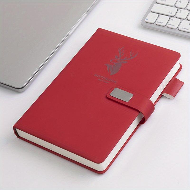 A5 Metal Clip Notebook 360 Pages Thick Notebook Travel Record Book