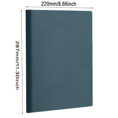 A4 Leather Bound Writing Notebook