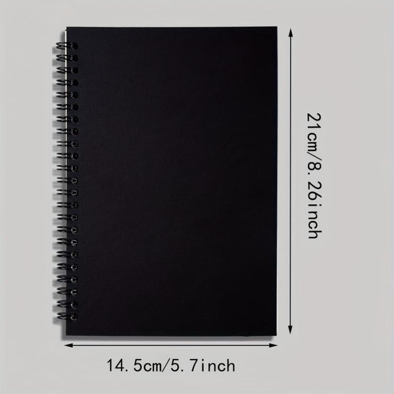 A5 Solid PP Cover Horizontal Line 80 Sheets Notebook