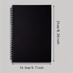 A5 Solid PP Cover Horizontal Line 80 Sheets Notebook