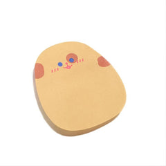 60 Sheets Cartoon Note Student Sticky Note Message Paper