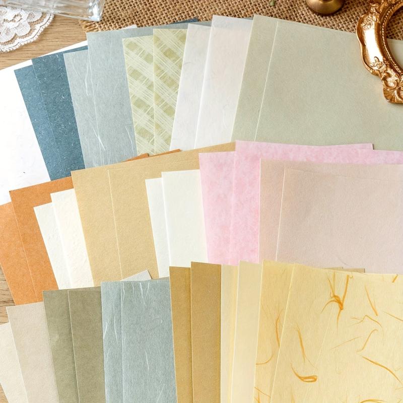 40 Vintage Scrapbook Paper Sheets for DIY Scrapbooks Journals Photo Albums