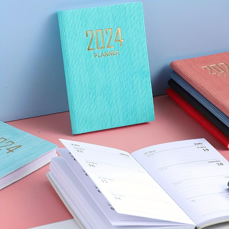 A7 Mini Notebook 365 Days Portable Pocket Notepad Daily Weekly Agenda Planner