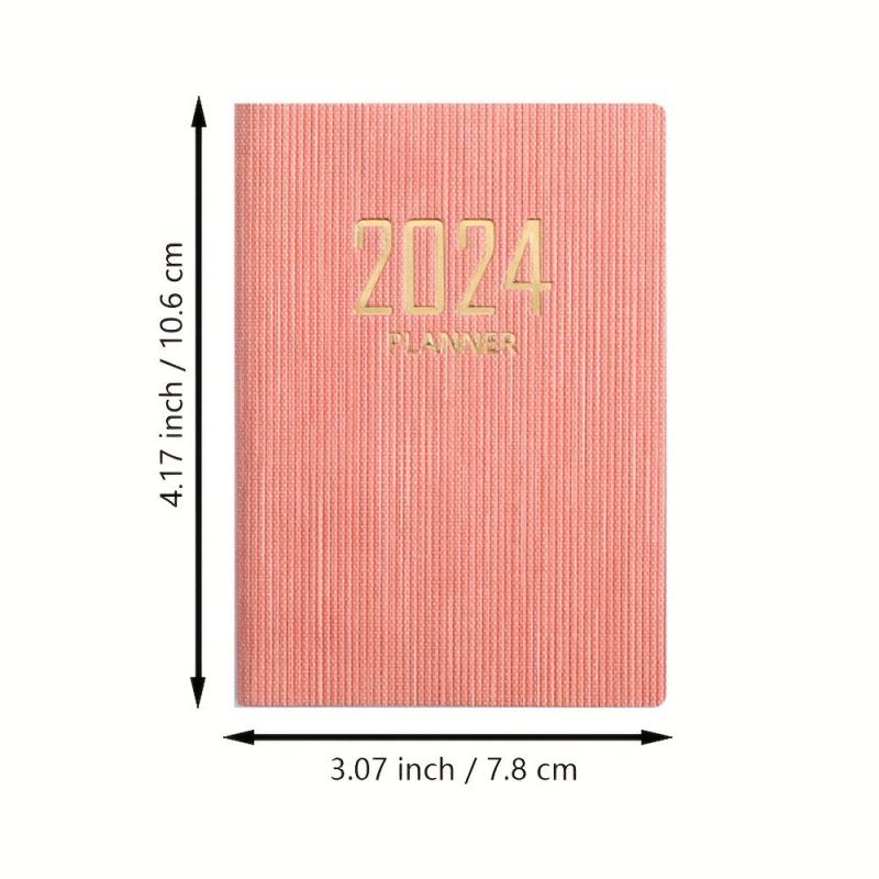 A7 Mini Notebook 365 Days Portable Pocket Notepad Daily Weekly Agenda Planner