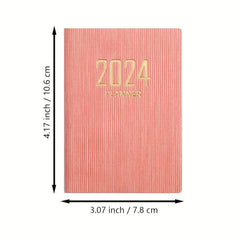 A7 Mini Notebook 365 Days Portable Pocket Notepad Daily Weekly Agenda Planner