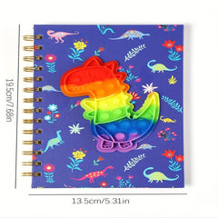 Cartoon Spiral Notebook for School Children and Students