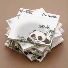 Cartoon Panda Sticky Notes 200 Sheets in Total 8.0x8.0 cm