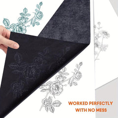 30pcs Single Sided Copy Paper Drawing A4 Cloth Reusable Clear Effect