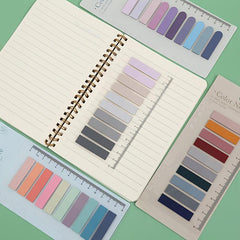 Self Adhesive Memo Pad Sticky Notes Bookmark Point It Marker Memo Sticker