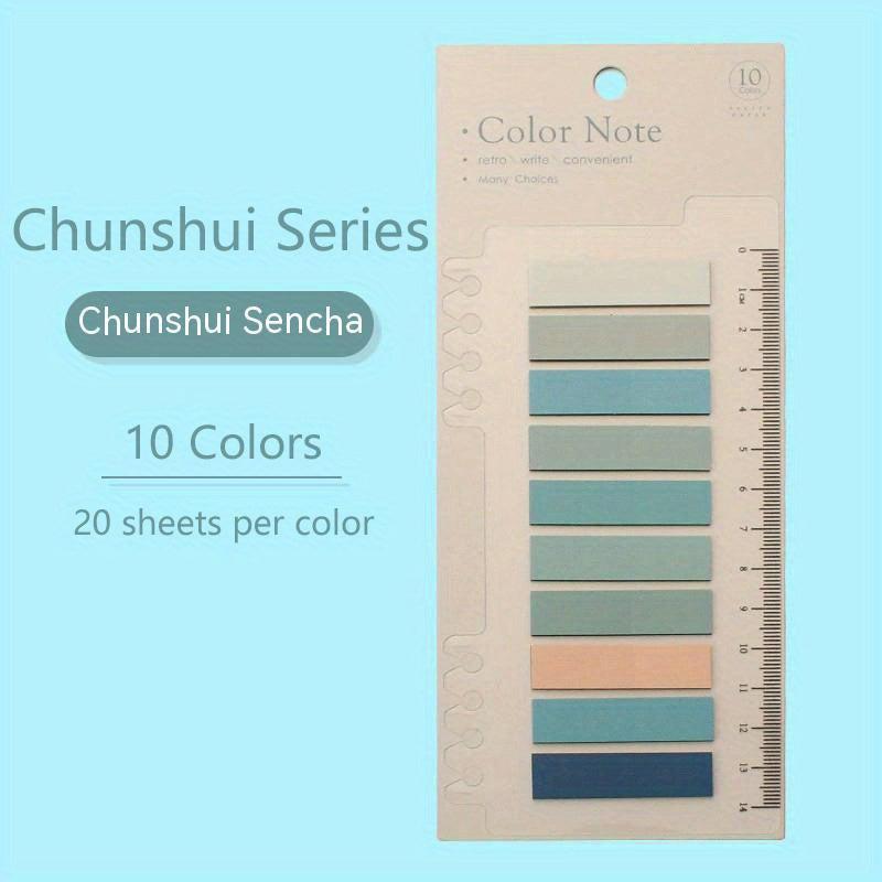 Self Adhesive Memo Pad Sticky Notes Bookmark Point It Marker Memo Sticker