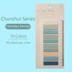 Self Adhesive Memo Pad Sticky Notes Bookmark Point It Marker Memo Sticker