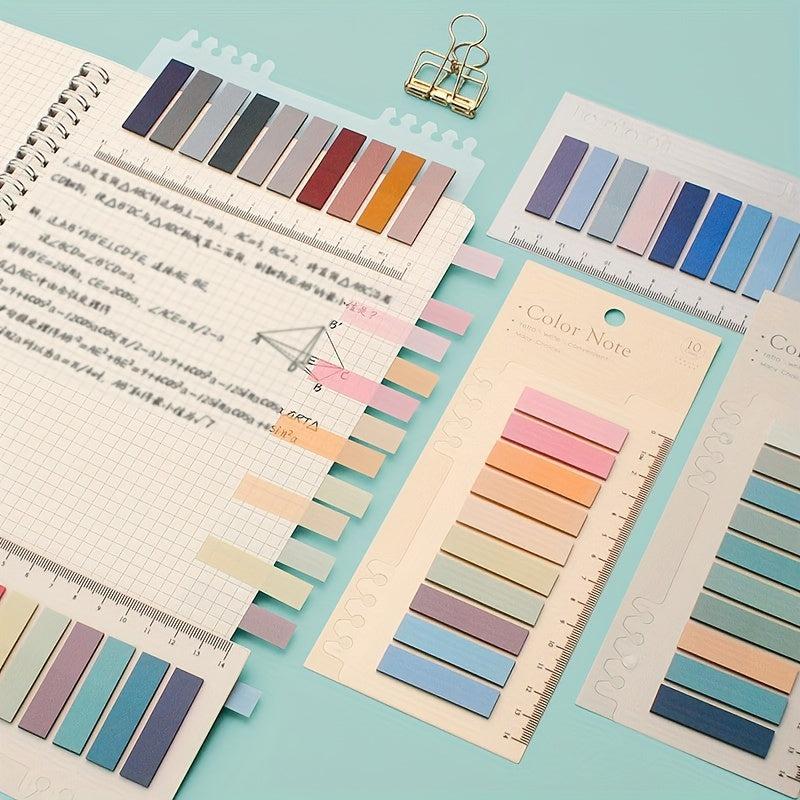 Self Adhesive Memo Pad Sticky Notes Bookmark Point It Marker Memo Sticker