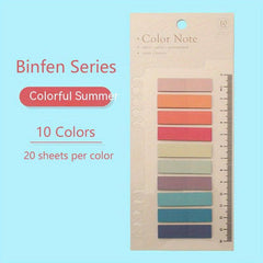 Self Adhesive Memo Pad Sticky Notes Bookmark Point It Marker Memo Sticker