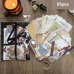 85pc DIY Material Set Ribbon Crafting Scrapbook Gift Wrap Supplies
