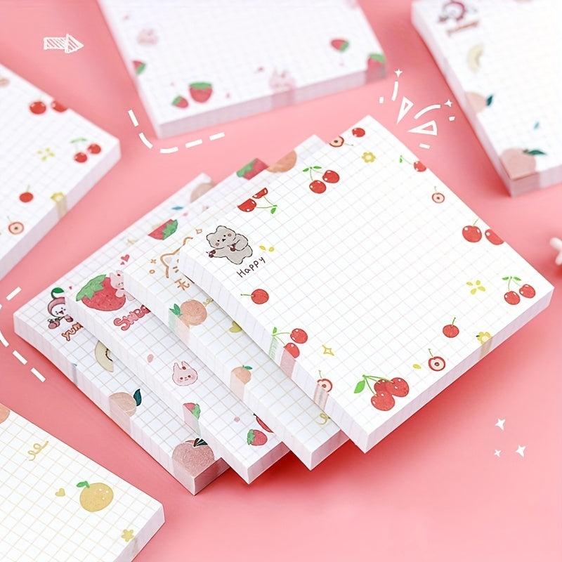 Fruit Cartoon Memo Stickers for Notes & Signatures