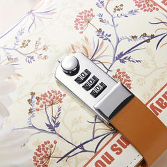 Password Lock A5 Notebook UV Lock Student Notebook Thick Office Stationery