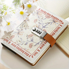 Password Lock A5 Notebook UV Lock Student Notebook Thick Office Stationery