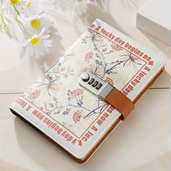 Password Lock A5 Notebook UV Lock Student Notebook Thick Office Stationery