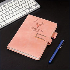 A5 Faux Leather Business Notebook - Travel Size