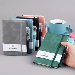 A7 Solid Business Office Notebook Portable Diary Student Writing Notepad