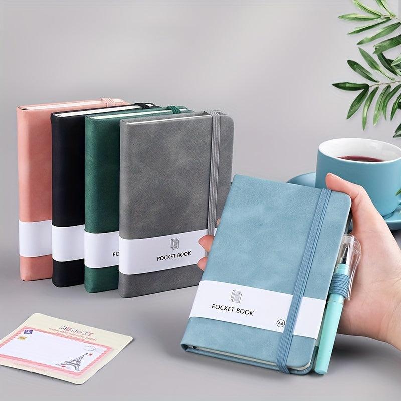 A7 Solid Business Office Notebook Portable Diary Student Writing Notepad