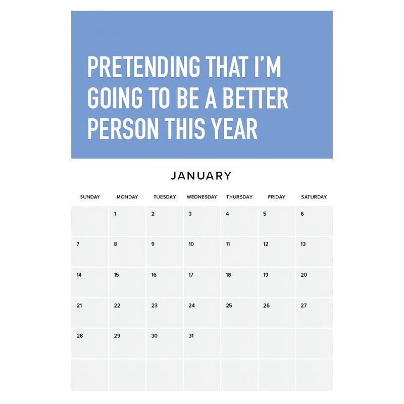 Calendario De Adulting Is Hard Inspirador