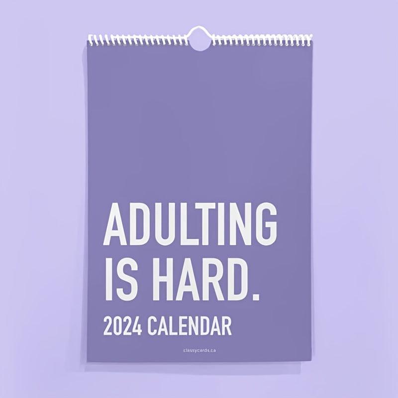 Calendario De Adulting Is Hard Inspirador