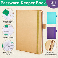 Password Book Alphabetical Tabs Internet Logbook