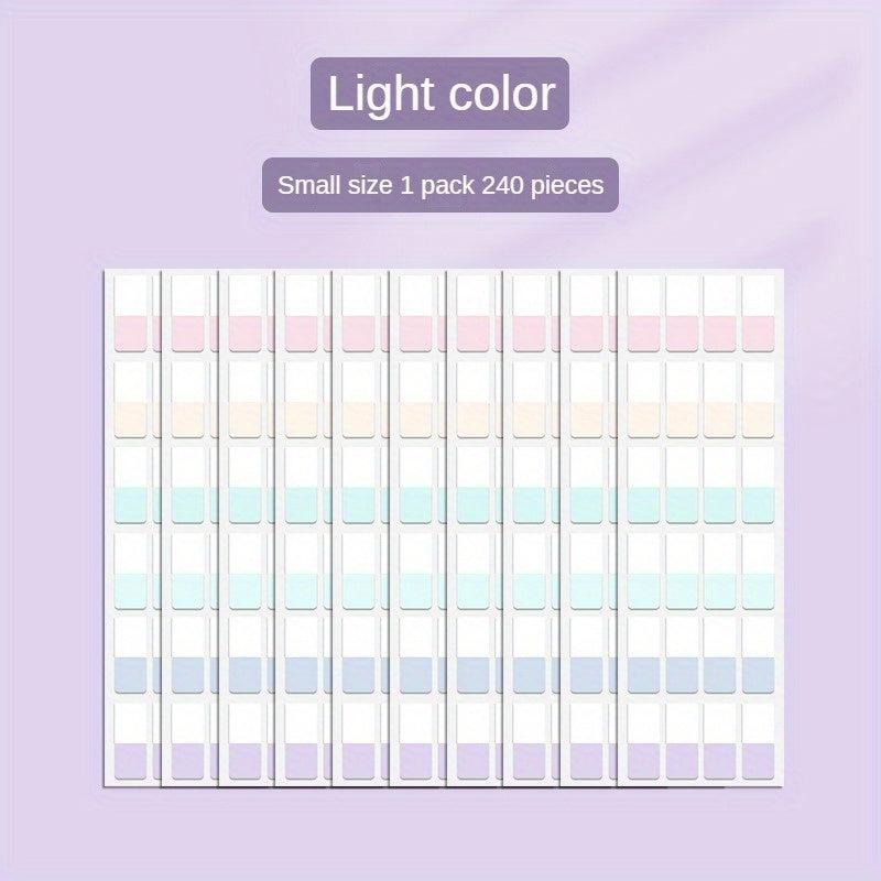Fluorescent Sticky Stickers, Writable Paper, Stud