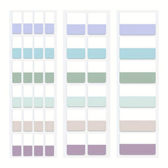 Fluorescent Sticky Stickers, Writable Paper, Stud