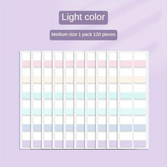 Fluorescent Sticky Stickers, Writable Paper, Stud